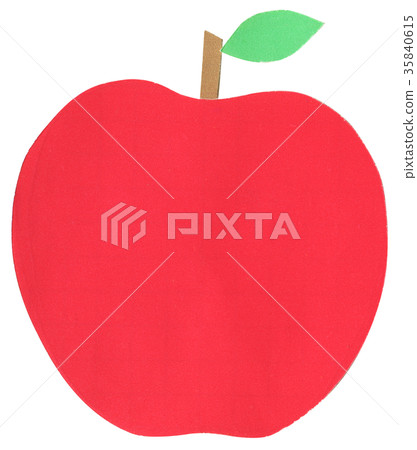 Cutout Fruit Apple Apple Cutout Fruit Apple Apple 35840615