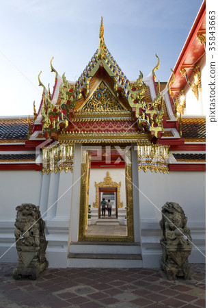 Door at Wat Pho Temple Door at Wat Pho Temple 35843663
