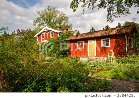 Wooden houses 35844283