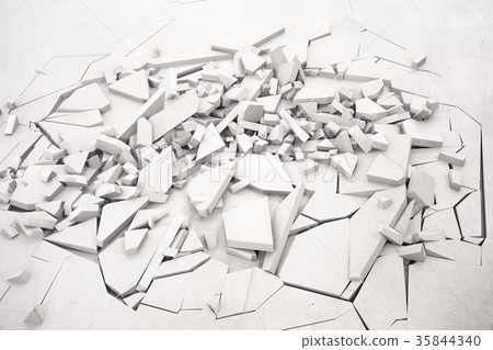 3d rendering cracked earth abstract background - Stock Illustration ...