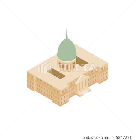 Argentine National Congress Palace icon  35847251