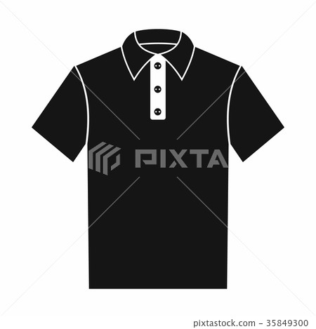 Polo shirt icon, simple style Polo shirt icon, simple style 35849300