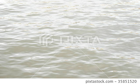 Calm And Gentle Waves On The Surface Of The Ocean. Calm And Gentle Waves On The Surface Of The Ocean. 35851520