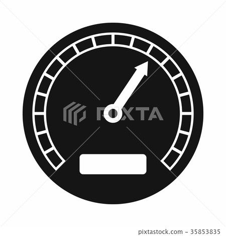Speedometer icon in simple style Speedometer icon in simple style 35853835