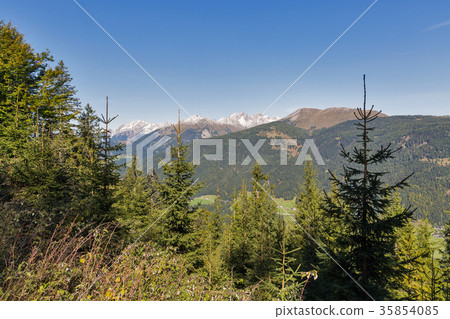 Alpine landscape in Western Carinthia, Austria. Alpine landscape in Western Carinthia, Austria. 35854085