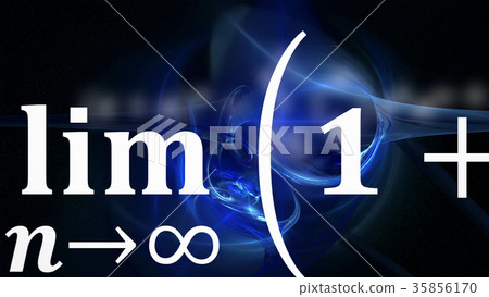 Math equations flying and disappearing in distance 35856170