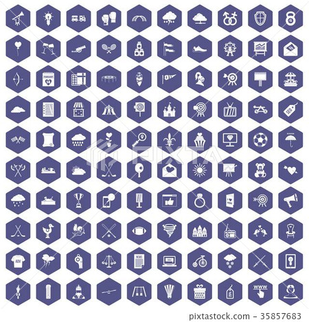 100 arrow icons hexagon purple 100 arrow icons hexagon purple 35857683