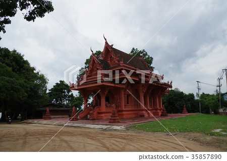 Koh Samui Red Temple 35857890