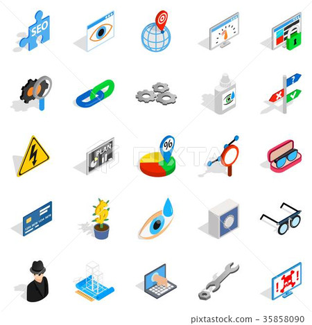 Technology of the future icons set Technology of the future icons set 35858090