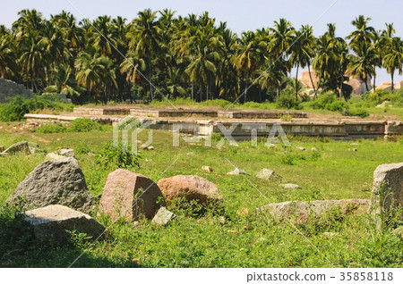 Danaik's Enclosure in Hampi, Karnataka, India Danaik's Enclosure in Hampi, Karnataka, India 35858118