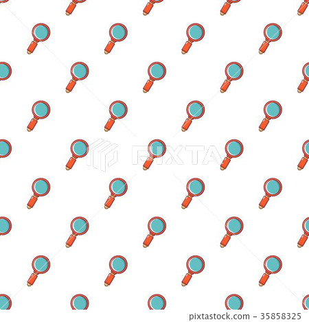 Retro magnifying glass pattern seamless Retro magnifying glass pattern seamless 35858325