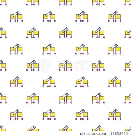 Cutting in half magic focus pattern seamless 35858423