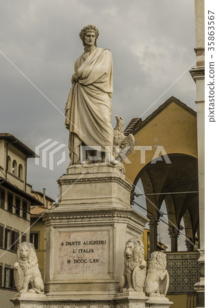 statue to the father of Italian lang D Alighieri statue to the father of Italian lang D Alighieri 35863567