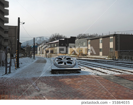 前JNR Temiya Line雪景 35864035