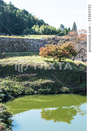 Tsukiyama Tomita Castle Pond Tsukiyama Tomita Castle Pond 35864392