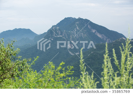 landscape of the great wall in China landscape of the great wall in China 35865769
