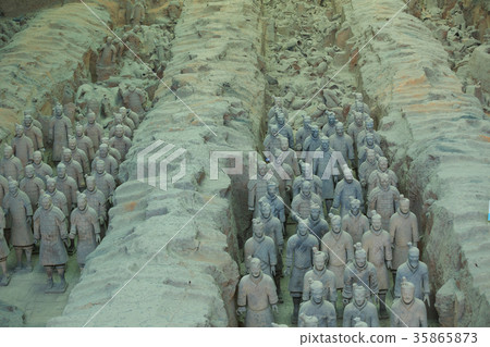 Xian China Terra Cotta Warriors Xian China Terra Cotta Warriors 35865873