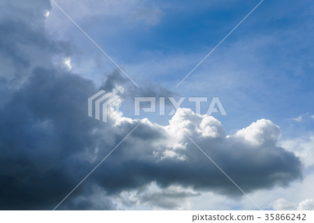 Cloud and blue sky background Cloud and blue sky background 35866242