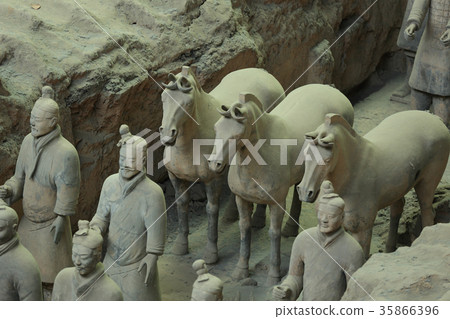 Xian China Terra Cotta Warriors Xian China Terra Cotta Warriors 35866396
