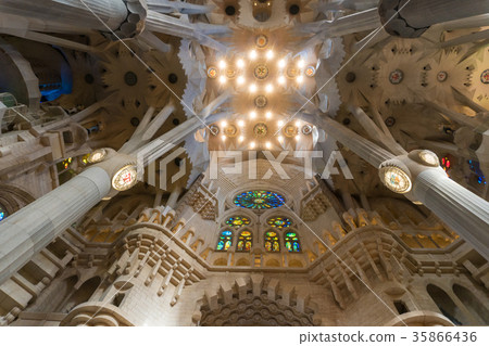 Sagrada Familia - Catholic church in Barcelona 35866436