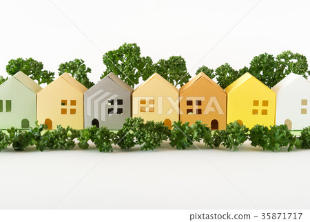 宜居鎮綠城社區鎮區居住區房地產紙工藝 35871717