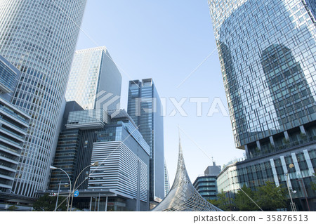 Nagoya city scenery, Nagoya station square 35876513
