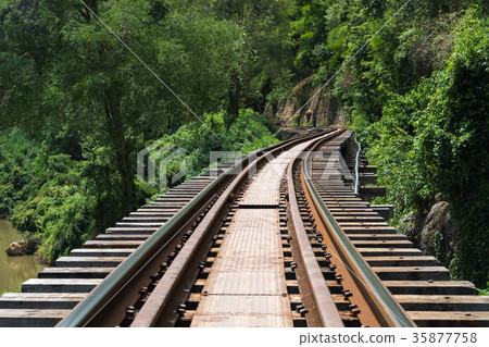 Railroad wood history world war II in river kwai 35877758
