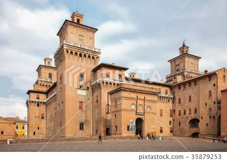 Castello Estense medieval castle of Ferrara Castello Estense medieval castle of Ferrara 35879253