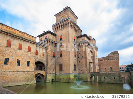 Castello Estense medieval castle of Ferrara Castello Estense medieval castle of Ferrara 35879255