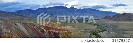 Altay mountains, Chuya river and Kuray steppe 35879807