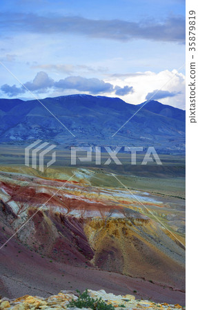 View on Altai mountain stream Kyzylchin , Siberia View on Altai mountain stream Kyzylchin , Siberia 35879819