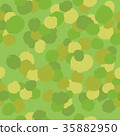 Green camouflage. Paint drops background 35882950