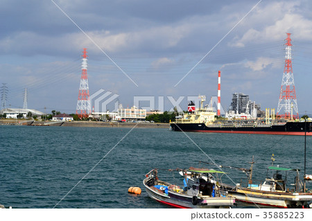 Miike採礦相關財產Miike港口風景 35885223