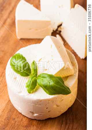 Salted soft cheese 35886736