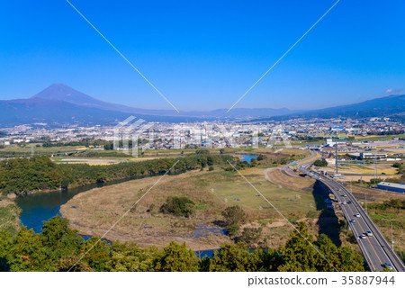 View from Izu Tata district Mt. Fuji View from Izu Tata district Mt. Fuji 35887944