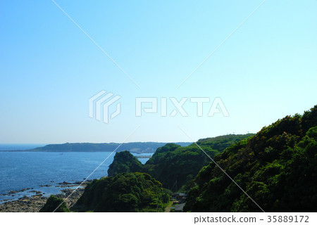 在三河市宮川附近的風景_14 在三河市宮川附近的風景_14 35889172