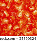 Vector fresh strawberry background.  35890324