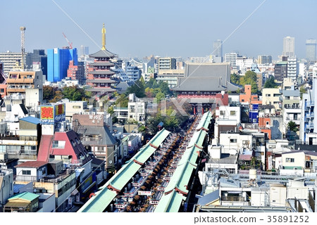 Tokyo Asakusa Senso-ji Nakamise Street 35891252