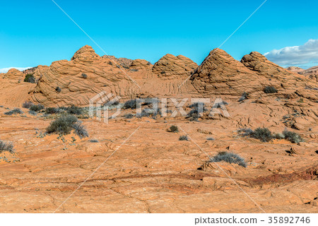 The Wave, Amazing Sandstone in Arizona The Wave, Amazing Sandstone in Arizona 35892746