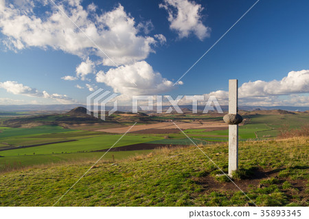 View from the top of Oblik hill. Czech Republic View from the top of Oblik hill. Czech Republic 35893345