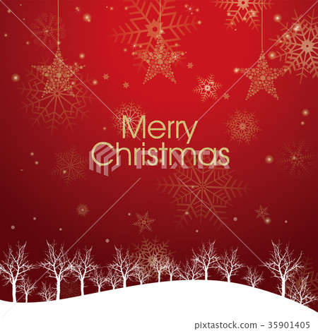 聖誕節圖像背景圖像|紅色雪花和冰風景和星裝飾品 聖誕節圖像背景圖像|紅色雪花和冰風景和星裝飾品 35901405