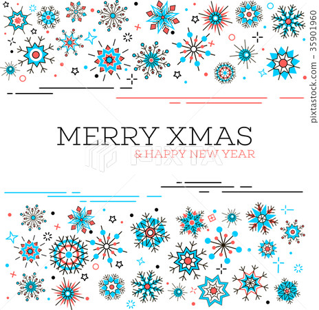 Merry xmas and happy new year card 35901960