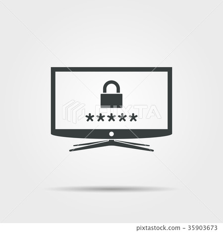 Parental control tv icon Parental control tv icon 35903673