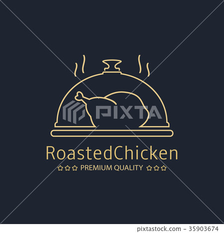 Roasted Chicken Logo Roasted Chicken Logo 35903674