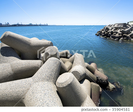 Harima Sea Tetrapod和（Kagosago，Hyogo Pref.Kakogawa） 35904581