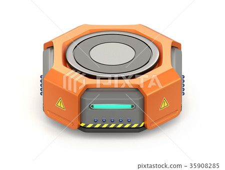 配送倉庫自動運輸機器人的形象 35908285