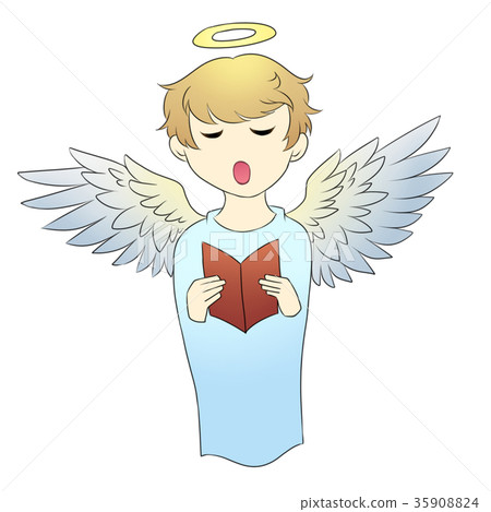 一個唱讚美詩的天使 35908824