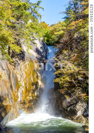山梨縣Shosenkyo森森瀑布 35918128