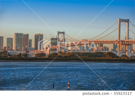 Rainbow Bridge Odaiba Rainbow Bridge Odaiba 35923317