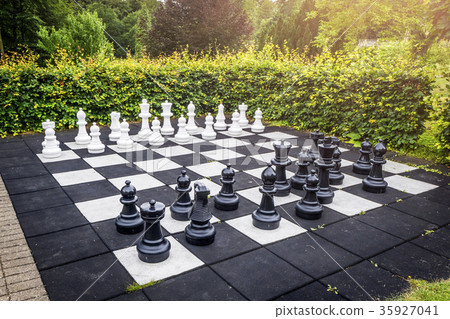 Rural landscape with a beautiful sunset 35927041